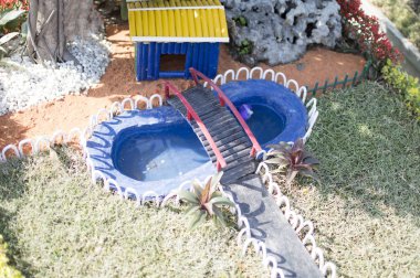 Min gölet bridge ile