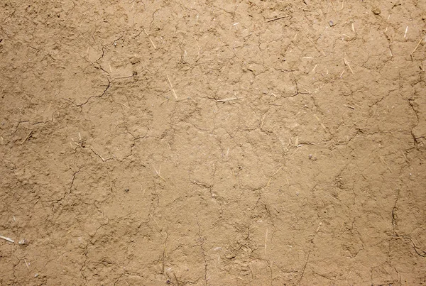 Clay and straw wall texture