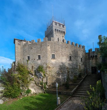 Rocca Guaita San Marino Cumhuriyeti. İtalya.