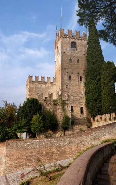 Castelo de Conegliano, Veneto, Itália — Fotografia de Stock