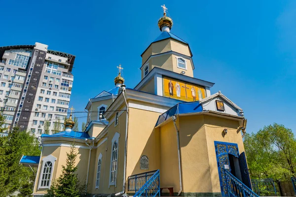 Nur-Sultan Orthodoxe Kerk 70 — Stockfoto