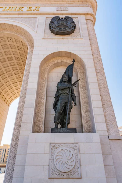 Nur-Sultan-Siegesbogen 196 — Stockfoto