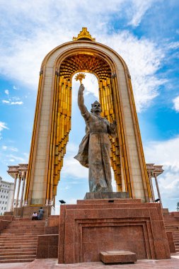 Dushanbe Ismoil Somoni Heykeli 55.