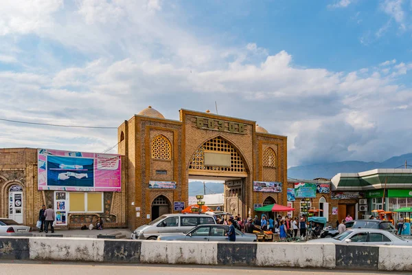 Penjikent Bazar Puerta de entrada 56 — Foto de Stock
