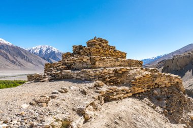 Pamir Otoyolu Vrang Budist Stupa 69