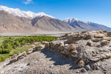 Pamir Otoyolu Vrang Budist Stupa 77
