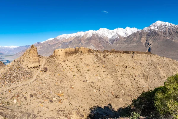 Estrada Pamir Yamchun Fort 84 — Fotografia de Stock