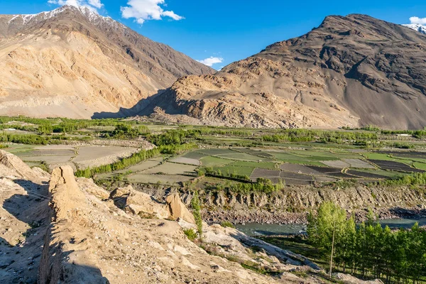 Estrada Pamir Fortaleza de Khakha 102 — Fotografia de Stock