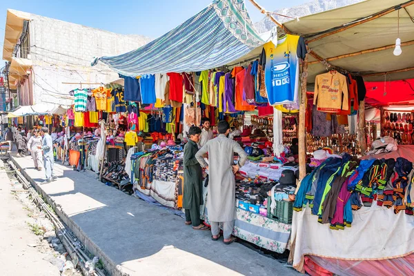 Gilgit Bazaar Street 14 — Fotografia de Stock