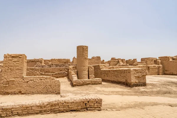 Larkana Mohenjo Daro Archeologické naleziště 64 — Stock fotografie