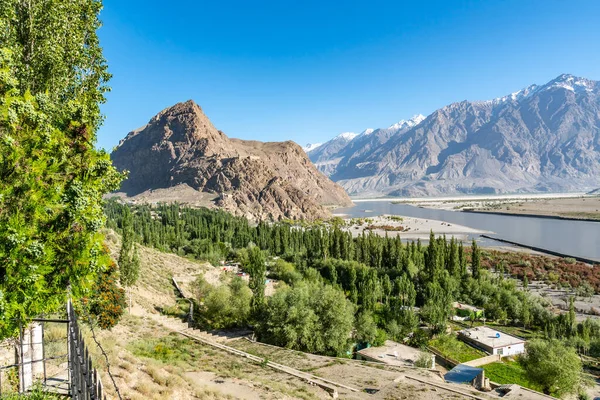 Skardu City Tájkép 95 — Stock Fotó