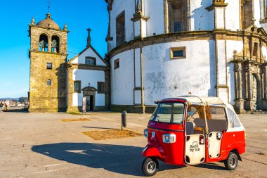 Porto Rickshaw Taxi clipart