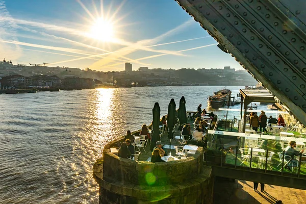 Porto Bar Ponte Pensil — Stock Photo, Image