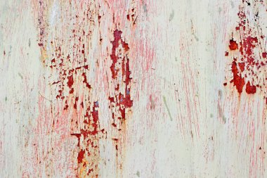 Arka plan paslı gri metal paslı yüzey özel duvarı