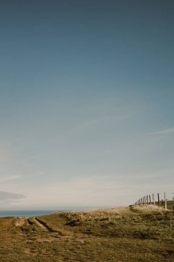 Güzel doğa manzarası, deniz manzarası.