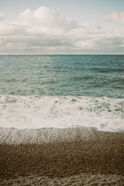 Güzel doğa manzarası, deniz manzarası.