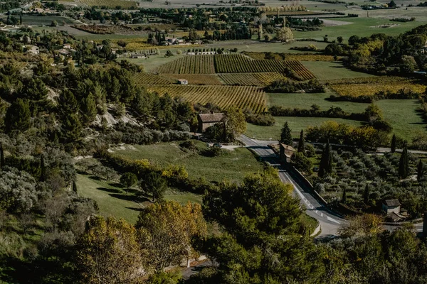 Vista Sobre Colina Del Pueblo — Foto de Stock