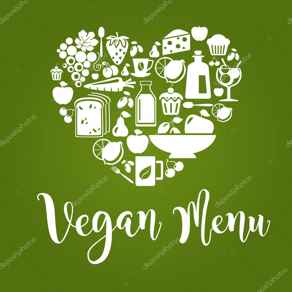 Vegan Menu Icon
