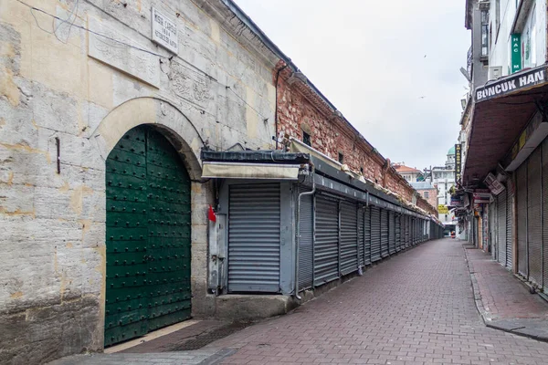 Estambul Turquía Marzo 2020 Estambul Que Permaneció Vacía Como Resultado — Foto de Stock