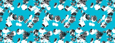 kış ve yaz tasarımı renkli çiçek desenleri için kullanışlı 