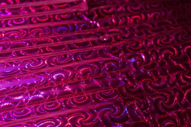 Pembe holografik arkaplan, tasarım için doku.