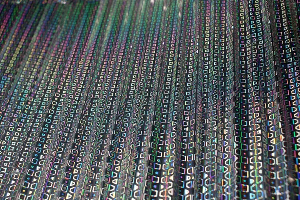 Silver holographic background, texture for design.