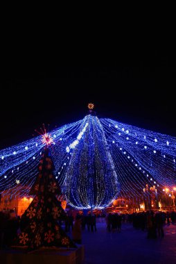 Zarif Noel ağacı, Yeni yıl tatili ve Noel.