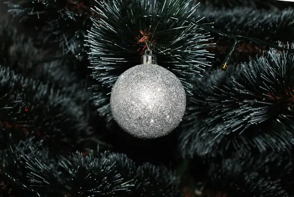 Bolas Navidad Árbol Decoraciones Para Árbol Navidad — Foto de Stock