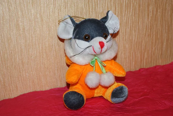 Soft Toy Mouse Rat Children Toy — Stock Photo, Image