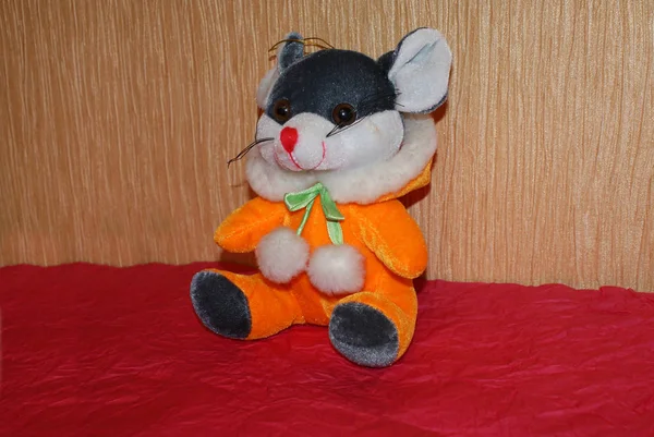 Soft Toy Mouse Rat Children Toy — Stock Photo, Image