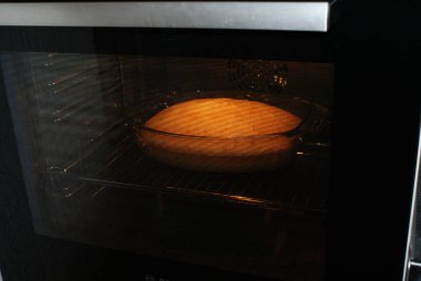 Turta ve kurabiye tabağı, evde pişirme, fırında hamur işi..