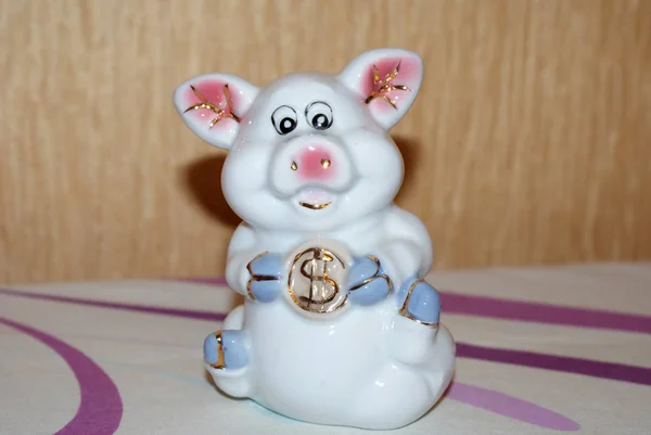 Piggy Bank Form Pig Savings — Stock Photo, Image