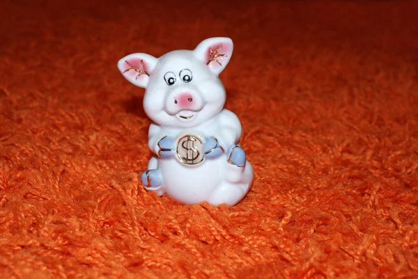 Piggy Bank Form Pig Savings — Stock Photo, Image