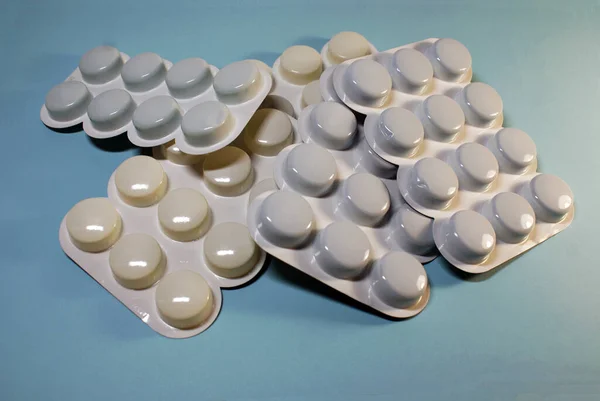 Pillole Trattamento Malattie Farmaci — Foto Stock