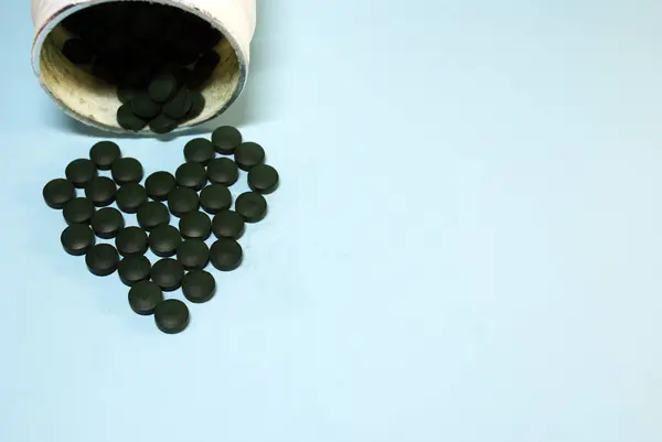Comprimidos Para Tratamento Doenças Medicamentos — Fotografia de Stock