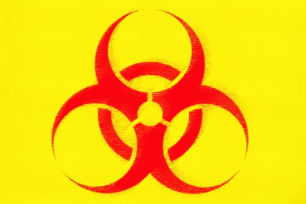 Virus Infectie Teken Gevaar Symbool — Stockfoto