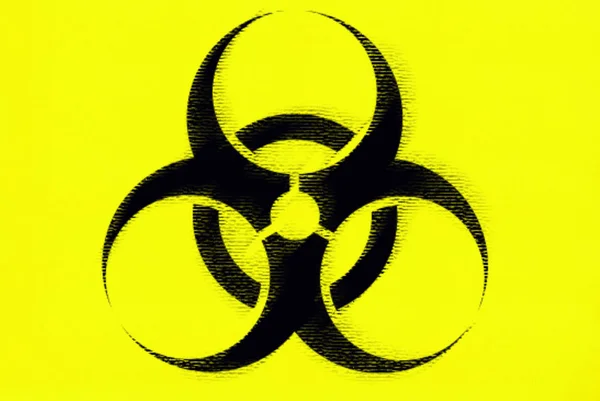 Signe Infection Virale Symbole Danger — Photo