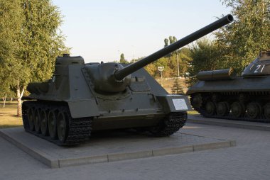 İkinci Dünya Savaşı 'ndan beri Sovyet askeri tankı.