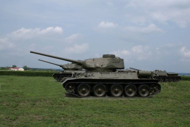 İkinci Dünya Savaşı 'ndan beri Sovyet askeri tankı.
