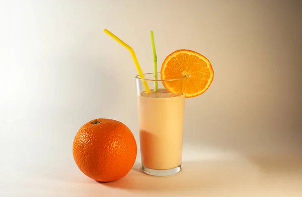 Оранжевый Здоровый Напиток Потери Веса Диета — стоковое фото