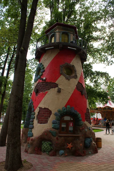 Parque Diversões Das Crianças Parque Diversões — Fotografia de Stock