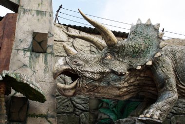 Dinozor, çocuk eğlence parkı, eğlence parkı..