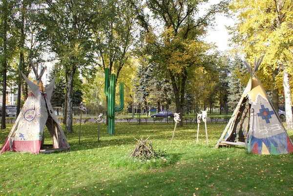 Vergnügungspark Für Kinder Freizeitpark — Stockfoto