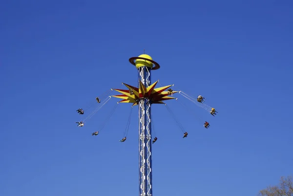 Adult Carousel Amusement Park Amusement Park — Stock Photo, Image