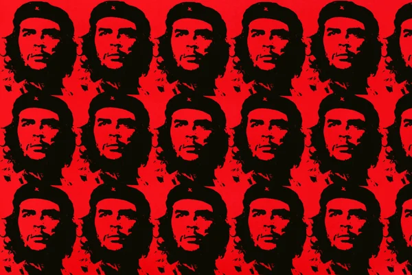 Illustration Ett Porträtt Che Guevara Latinamerikansk Revolutionär Royaltyfria Stockbilder