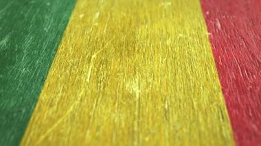 Bolivya Bayrağı. Ormanın Detayları, Bölgenin Sığ Derinliği, Kusursuz Döngü. Yüksek kalite animasyon. Ülkeniz için ideal / Seyahat / Politik İlişkiler Projeleri. 1080p, 60fps.