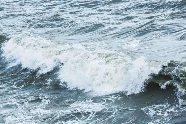 Zastavte Akce Víření Mořské Vody Vysokou Rychlost Závěrky — Stock fotografie