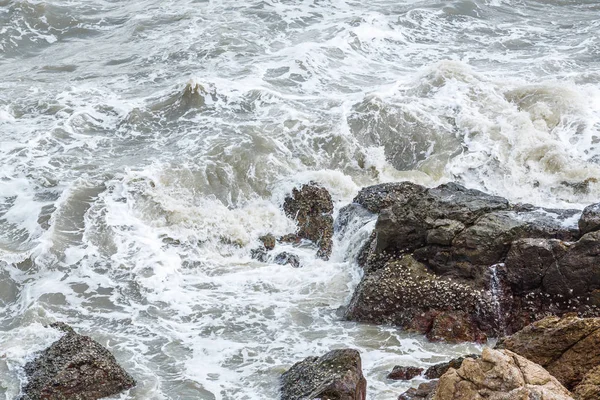 Churning sea water — Stock Photo, Image