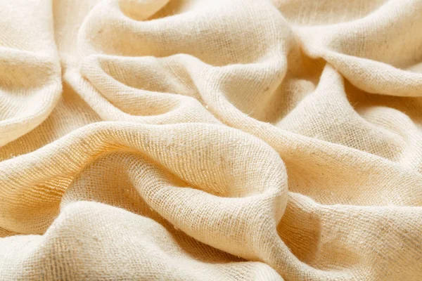 手编织麻布纹理 天然纤维织物 — 图库照片