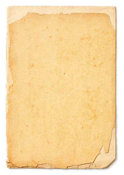 Старая и грязная бумага — стоковое фото